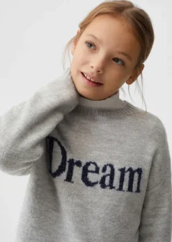 Dzieci MANGO Swetry I Kardigany*Sweter z nadrukiem i napisem