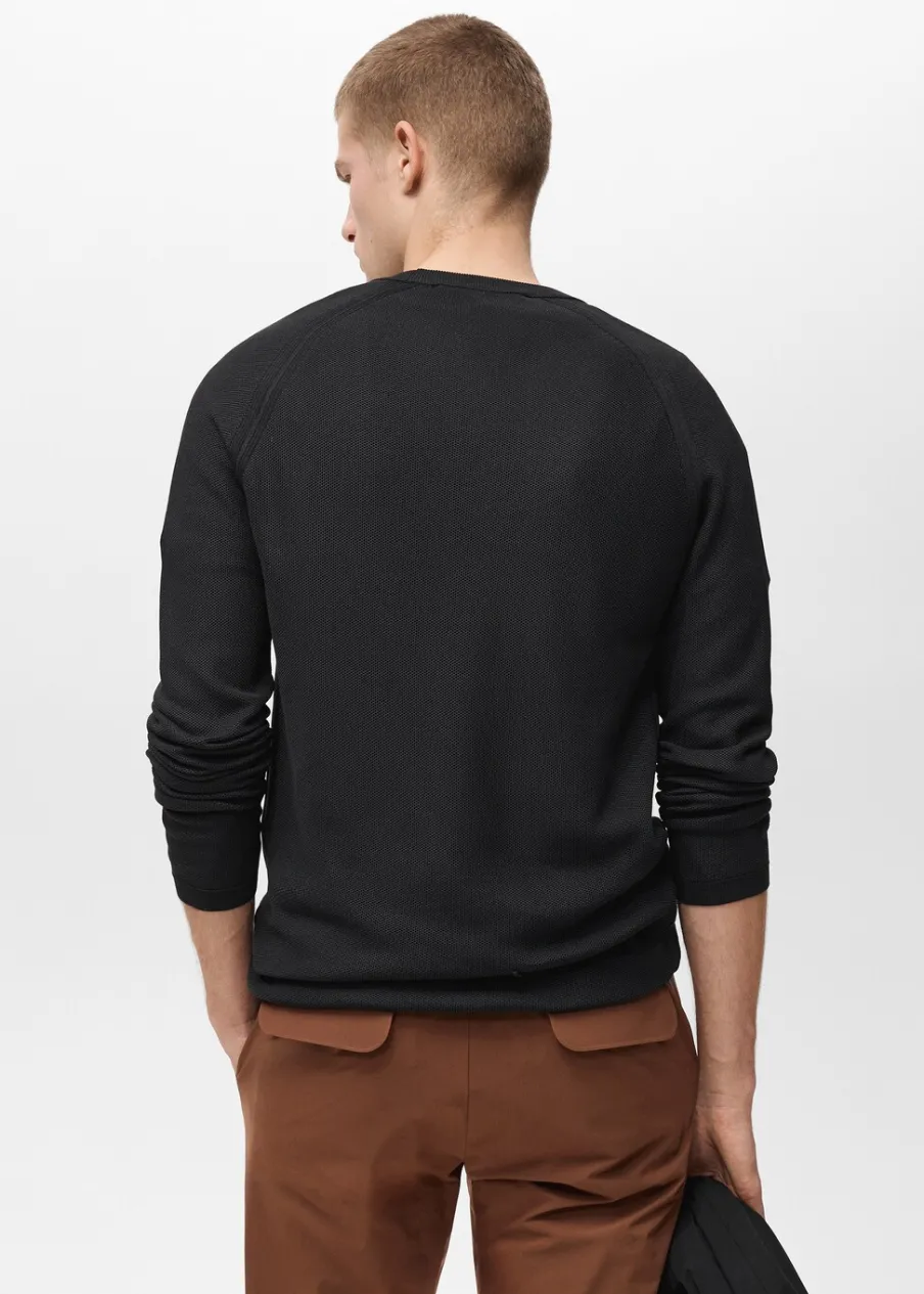 MANGO Kardigany I Swetry*Sweter z oddychającego materiału z technologią COOLMAX®