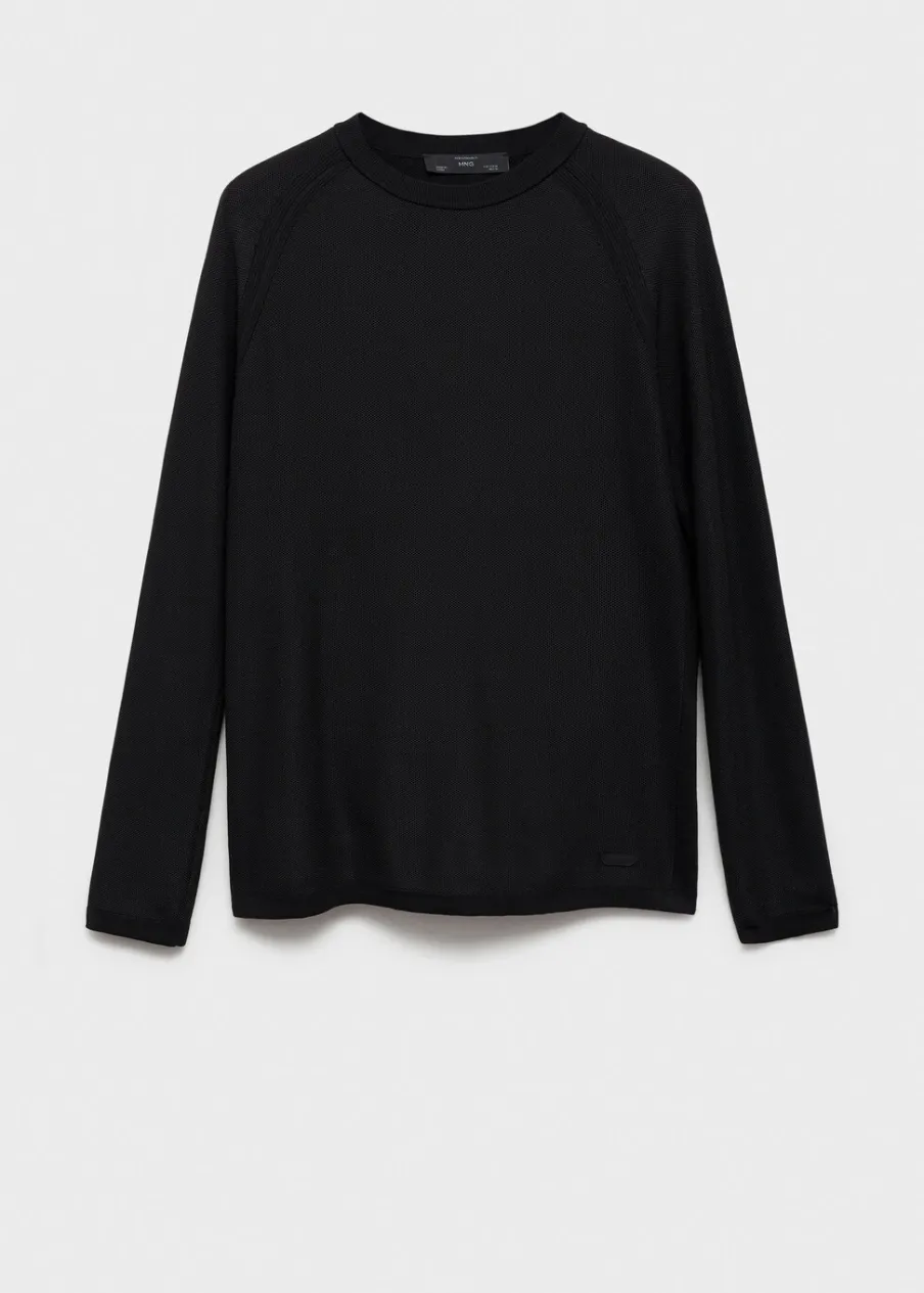 MANGO Kardigany I Swetry*Sweter z oddychającego materiału z technologią COOLMAX®