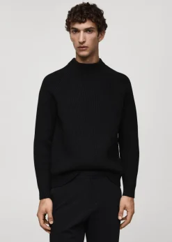 MANGO Kardigany I Swetry*Sweter z oddychającej mieszanki wełny Coolmax®