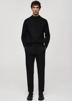 MANGO Kardigany I Swetry*Sweter z oddychającej mieszanki wełny Coolmax®