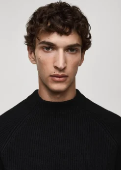 MANGO Kardigany I Swetry*Sweter z oddychającej mieszanki wełny Coolmax®