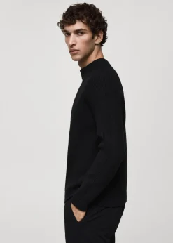 MANGO Kardigany I Swetry*Sweter z oddychającej mieszanki wełny Coolmax®