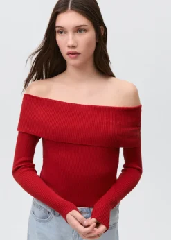MANGO Swetry I Kardigany*Sweter z odkrytymi ramionami
