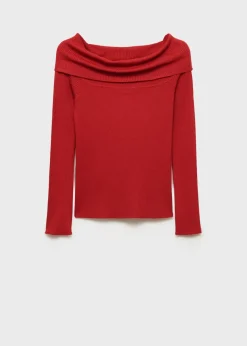 MANGO Swetry I Kardigany*Sweter z odkrytymi ramionami