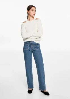 MANGO Swetry I Kardigany*Sweter z odkrytymi ramionami