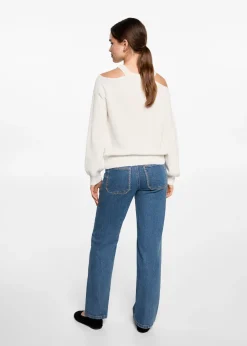 MANGO Swetry I Kardigany*Sweter z odkrytymi ramionami