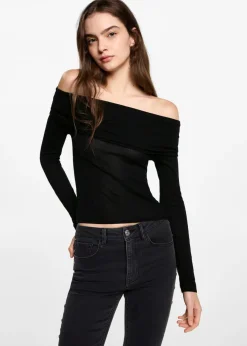 MANGO Swetry I Kardigany*Sweter z odkrytymi ramionami