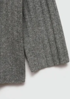 MANGO Swetry I Kardigany|Piżamy*Sweter z prążkowanej dzianiny