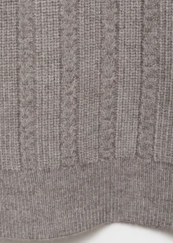 MANGO Kardigany I Swetry*Sweter z różnymi teksturami