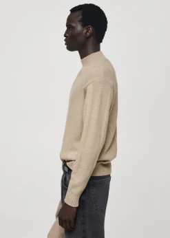 MANGO Kardigany I Swetry*Sweter z wełny strukturalnej