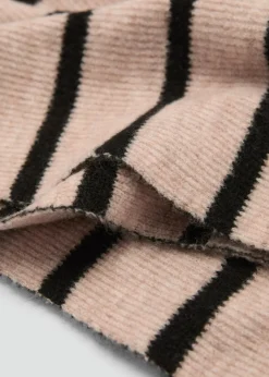 MANGO Więcej Akcesoriów*Szal z dzianiny w paski