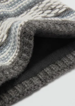 Dzieci MANGO Akcesoria*Szalik dwukolorowa dzianina