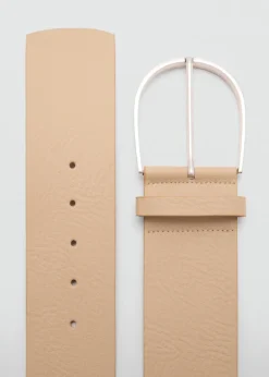 MANGO Paski|Akcesoria Skórzane*Szeroki pasek ze skóry