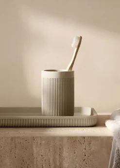 MANGO Akcesoria Łazienkowe*Szklanka z żywicy na szczoteczkę