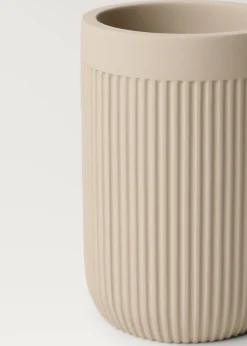 MANGO Akcesoria Łazienkowe*Szklanka z żywicy na szczoteczkę