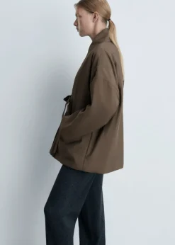 MANGO Piżamy|Piżamy*Szlafrok watowany z kieszeniami