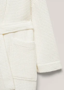 MANGO Szlafroki*Szlafrok z 100% bawełny z gofrową fakturą