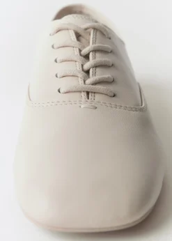 MANGO Buty|Akcesoria Skórzane*Sznurowane buty skórzane