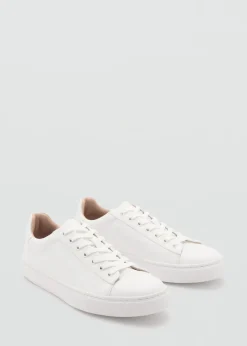 MANGO Buty*Sznurowane buty sportowe ze wstawkami