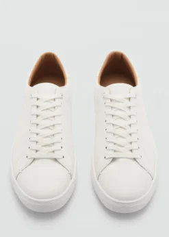 MANGO Buty*Sznurowane buty sportowe ze wstawkami