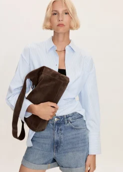 MANGO Krótkie Spodenki*Szorty dżinsowe mom fit