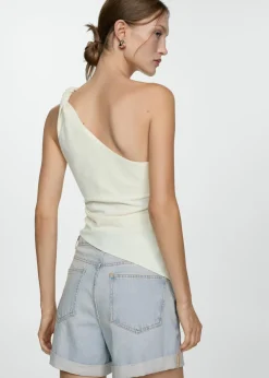 MANGO Krótkie Spodenki*Szorty dżinsowe mom fit