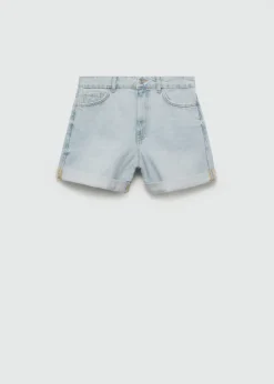 MANGO Krótkie Spodenki*Szorty dżinsowe mom fit