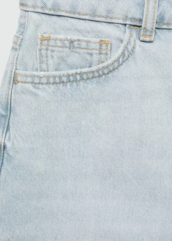 MANGO Krótkie Spodenki*Szorty dżinsowe mom fit