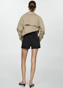 MANGO Krótkie Spodenki*Szorty dżinsowe mom fit