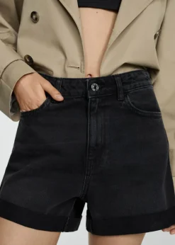 MANGO Krótkie Spodenki*Szorty dżinsowe mom fit