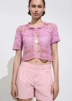 MANGO Krótkie Spodenki*Szorty dżinsowe o prostym kroju