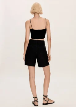 MANGO Krótkie Spodenki*Szorty dżinsowe o prostym kroju