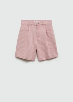 MANGO Krótkie Spodenki*Szorty dżinsowe w paski