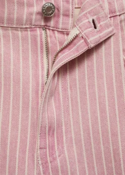 MANGO Krótkie Spodenki*Szorty dżinsowe w paski