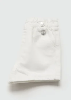 Dzieci MANGO Szorty I Spódnice*Szorty dżinsowe z elastycznym paskiem