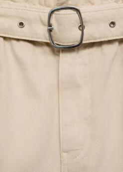 MANGO Krótkie Spodenki*Szorty dżinsowe z paskiem