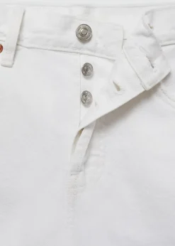 MANGO Krótkie Spodenki*Szorty dżinsowe z postrzępionym dołem