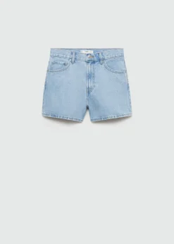MANGO Krótkie Spodenki*Szorty dżinsowe z wysokim stanem