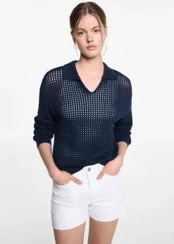 MANGO Krótkie Spodenki*Szorty dżinsowe ze średnim stanem