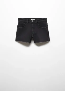 MANGO Krótkie Spodenki*Szorty dżinsowe ze średnim stanem