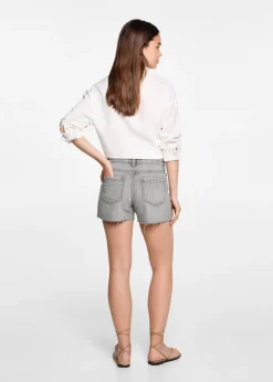 MANGO Krótkie Spodenki*Szorty haftowane z koralikami