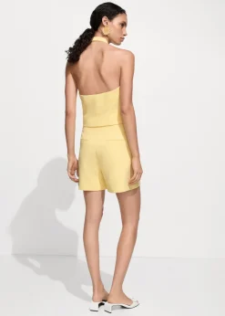 MANGO Krótkie Spodenki*Szorty o prostym kroju ze średnim stanem