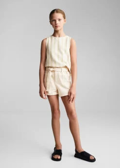 Dzieci MANGO Szorty I Spódnice*Szorty paperbag z paskiem