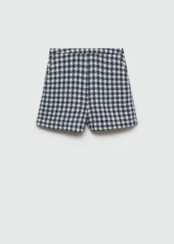 MANGO Krótkie Spodenki*Szorty w pepitkę