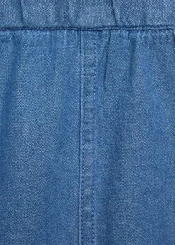 MANGO Krótkie Spodenki*Szorty z bawełny w dżinsowym stylu