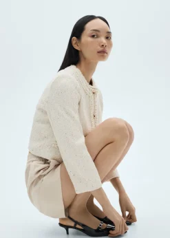 MANGO Krótkie Spodenki*Szorty z elastycznym pasem