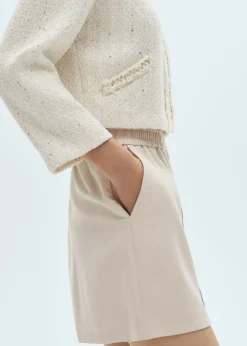 MANGO Krótkie Spodenki*Szorty z elastycznym pasem