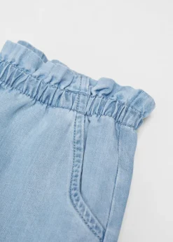 Dzieci MANGO Szorty I Spódnice*Szorty z lyocellu z elastycznym pasem