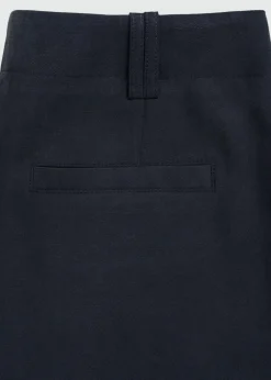 MANGO Krótkie Spodenki*Szorty ze średnim stanem i zaszewkami
